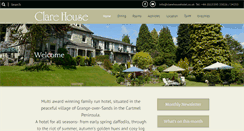 Desktop Screenshot of clarehousehotel.co.uk